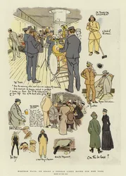 Westliche Wege, an Bord eines deutschen Liners auf dem Weg nach New York